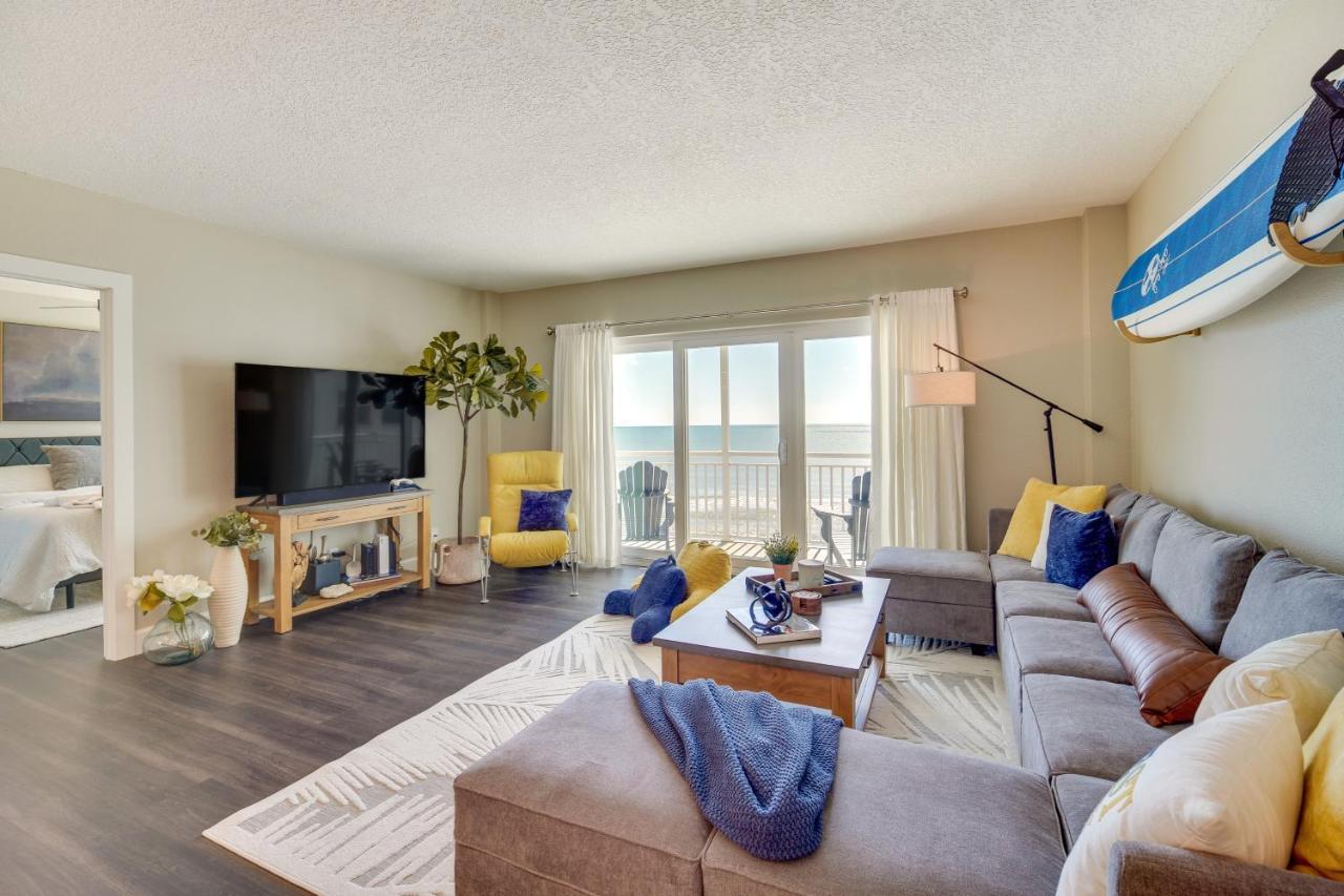Oceanfront Satellite Beach Condo With Balcony, Views Экстерьер фото